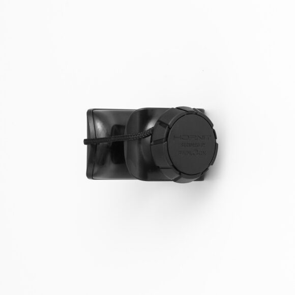 Uchwyt ścienny na rower HORNIT CLUG PRO Roadie czarny S (23-32 mm) - wieszak na rower szosowy - obrazek 6