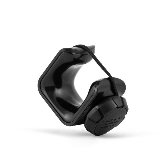Uchwyt ścienny na rower HORNIT CLUG PRO Roadie czarny S (23-32 mm) - wieszak na rower szosowy