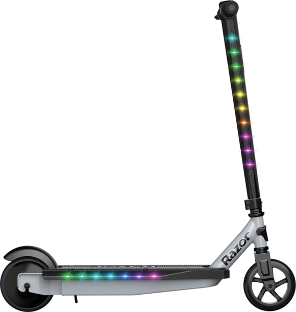 Hulajnoga elektryczna RAZOR E90 PowerCore Lightshow - lekka, podświetlany podest, atrakcyjny design - obrazek 4