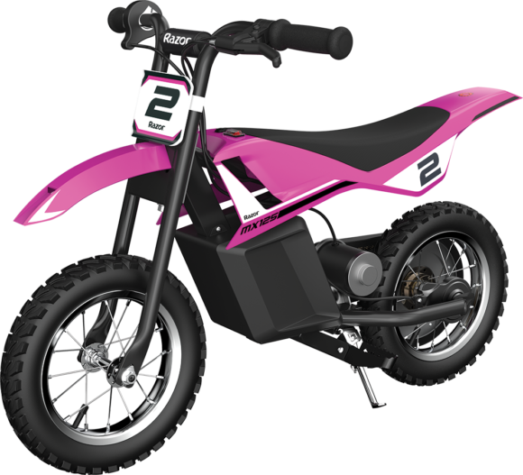 Motocykl elektryczny Razor MX125 Dirt Rocket różowy - off-road dla dzieci