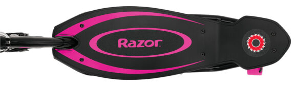 Hulajnoga elektryczna RAZOR E90 PowerCore różowa - lekka i wytrzymała hulajnoga dla dzieci - obrazek 3