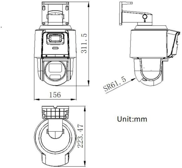 KAMERA IP HIKVISION DS-2SE3C404MWG-E/14(2.8mm) - obrazek 2