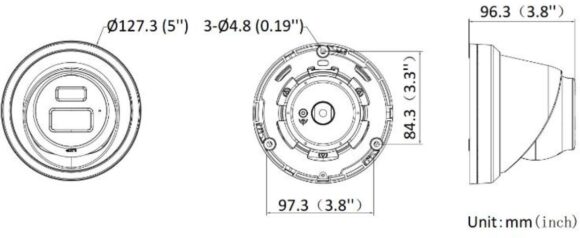 KAMERA IP HIKVISION DS-2CD2383G2-LI2U(2.8mm) - obrazek 2