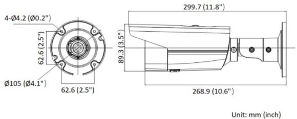 KAMERA IP HIKVISION DS-2CD2T83G2-4LI(2.8mm) - obrazek 2