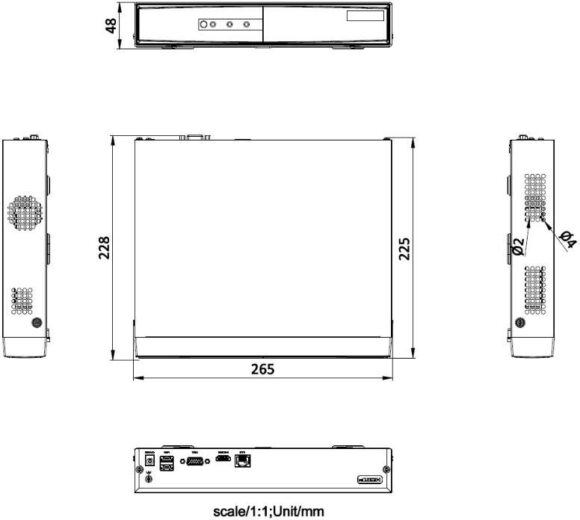 REJESTRATOR IP HIKVISION DS-7104NI-Q1/M (D) - obrazek 2