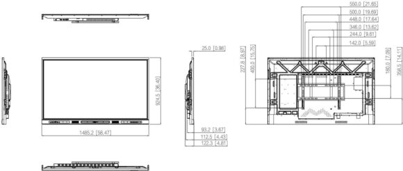 MONITOR TABLICA INTERAKTYWNA DAHUA LPH65-ST420 - obrazek 2