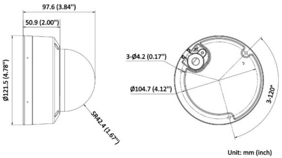 KAMERA IP HIKVISION DS-2CD2143G2-LIS2U(2.8mm)(BLACK) - obrazek 2
