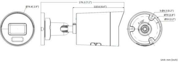 KAMERA IP HIKVISION DS-2CD2086G2H-IU(2.8mm)(eF)/BLACK - obrazek 2