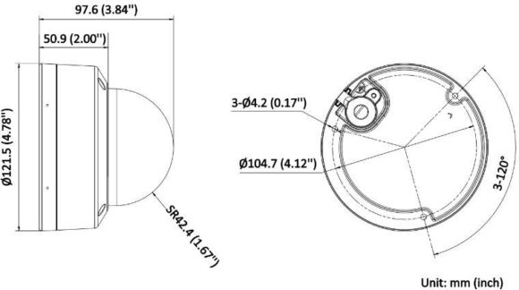KAMERA IP HIKVISION DS-2CD1183G2-LIUF 2.8mm PL - obrazek 2