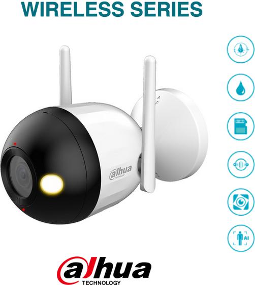 Kamera tubowa bezprzewodowa Wifi Dahua F4C-PV Smart Dual Light,Mikrofon,Głośnik - obrazek 2