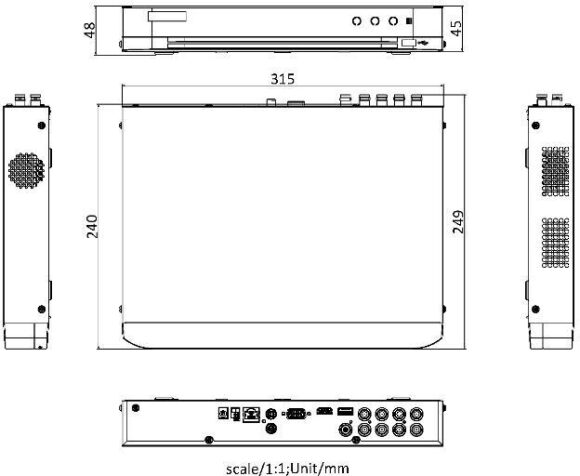 REJESTRATOR 5W1 HIKVISION iDS-7208HQHI-M1/XT(STD)/4A+8/4ALM - obrazek 2