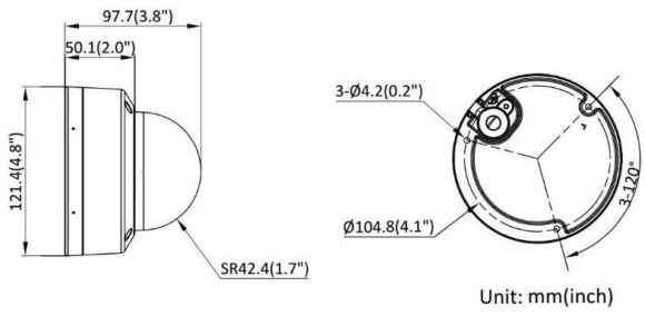 KAMERA IP HIKVISION DS-2CD1143G2-LIU 2.8mm PL - obrazek 2