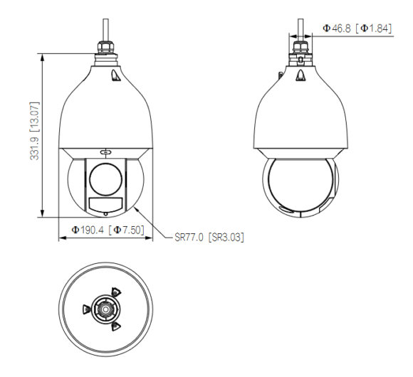 KAMERA IP DAHUA SD5A425GB-HNR - obrazek 2