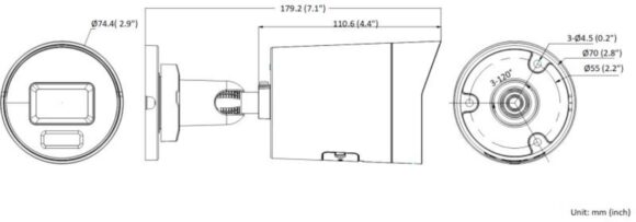 KAMERA IP HIKVISION DS-2CD2066G2H-IU(2.8mm) - obrazek 2