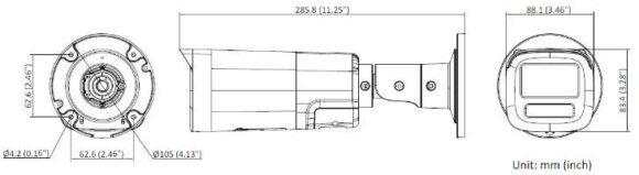 KAMERA IP HIKVISION DS-2CD1663G2-LIZU/SL 2.8-12mm PL - obrazek 2