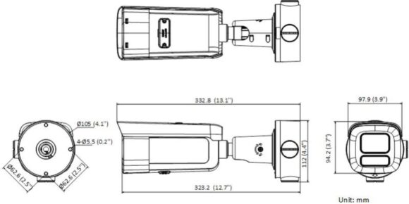 KAMERA IP HIKVISION DS-2CD2643G2-LIZS2U(2.8-12mm) PL - obrazek 2