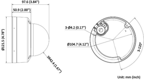 KAMERA IP HKVISION DS-2CD2343G2-LI2U(2.8mm) PL - obrazek 2