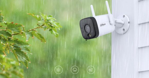 Zestaw monitoringu IP Dahua 4 Kamery WI-FI 5MPx aktywne odtraszanie LED IR do 30m - obrazek 2