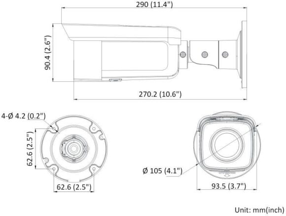 KAMERA IP HIKVISION DS-2CD2T86G2-4I (2.8mm) (C) - obrazek 2