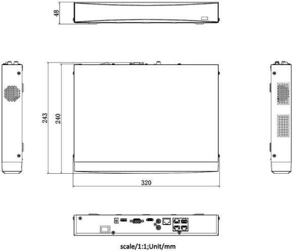 REJESTRATOR IP HIKVISION DS-7604NXI-K1/4P(D) PL - obrazek 2