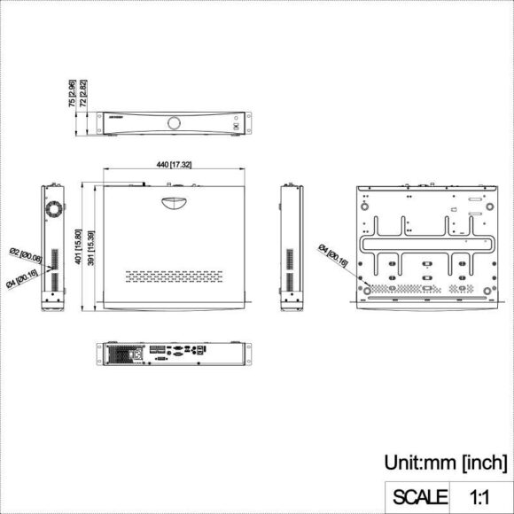 REJESTRATOR IP HIKVISION DS-7732NXI-I4/S (E) PL - obrazek 2
