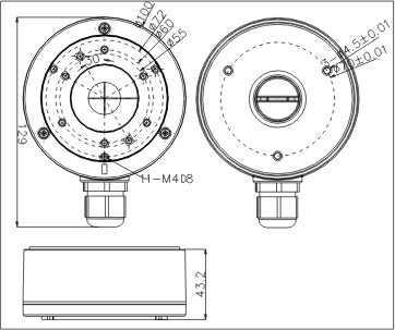 ADAPTER HIKVISION DS-1280ZJ-XS - obrazek 2