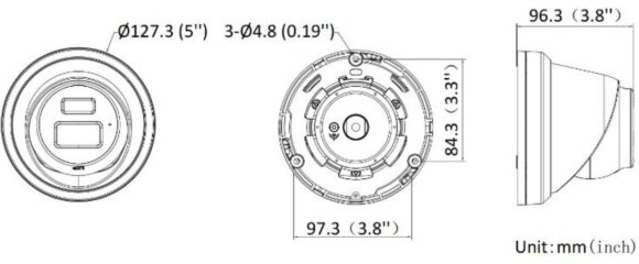 KAMERA IP HIKVISION DS-2CD2343G2-LI(2.8mm) - obrazek 2