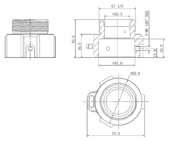ADAPTER DAHUA PFA111 - obrazek 2
