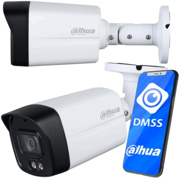 Zestaw monitoringu IP Dahua 2MPx 6 Kamer zewnętrznych Smart Dual Light IR LED 30m - obrazek 3