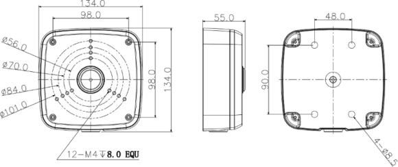ADAPTER DAHUA PFA122-V2 - obrazek 2
