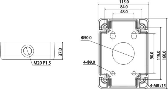 ADAPTER DAHUA PFA120 - obrazek 3