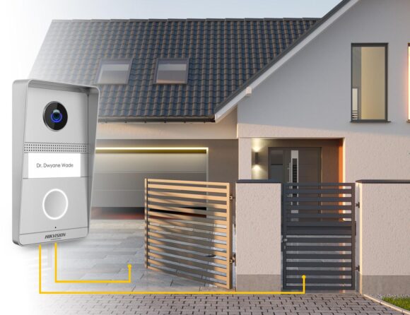 WIDEODOMOFON HIKVISION DS-KIS101-P/Surface 2-ŻYŁOWY - obrazek 3