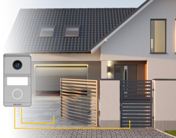 ZESTAW WIDEODOMOFONOWY HIKVISION DS-KIS101-P (Flush) - obrazek 4