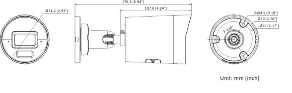 Kamera IP Hikvision DS-2CD2067G3-LI2UY/SL 4mm PL - obrazek 4