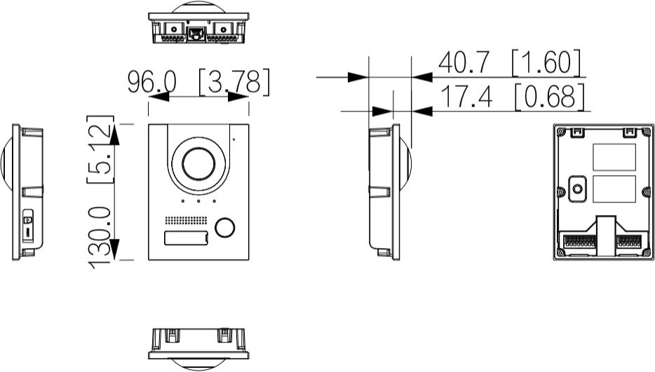 Stacja bramowa Dahua VTO2202F-P-S3 - obrazek 2