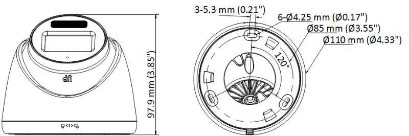 KAMERA 4W1 HIKVISION DS-2CE78U0T-LF(2.8mm)(O-STD) - obrazek 2